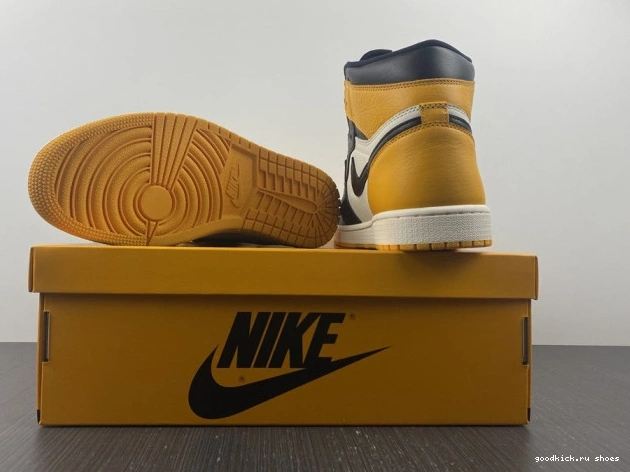 Cheap Air Yellow High 1 Toe OG Jordan 555088-711 0704